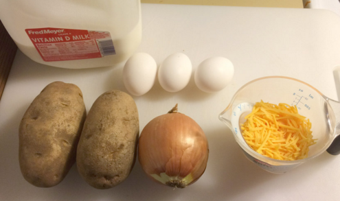 How many things can you make with eggs, potatoes, onions, cheese and milk? More than you want.