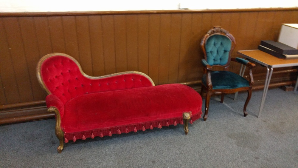 Mrs. Clinton's couch, probably. (flickr)